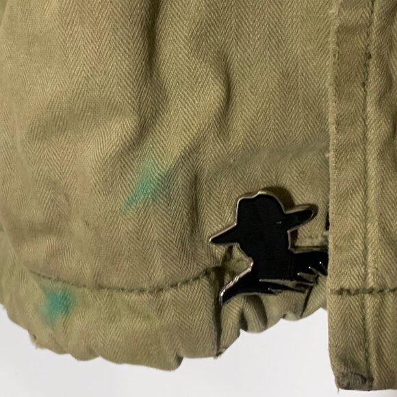 Ralph Lauren Denim Supply Jacket M-65 Camo Military Patches Pins USA Field L - Picture 9 of 16